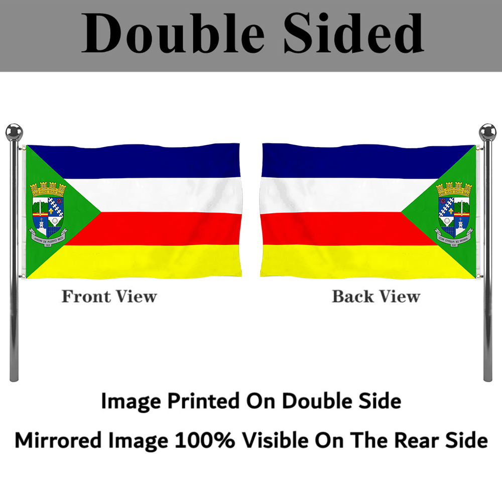 Fyon Bandera de Aibonito, Puerto Rico flag banner