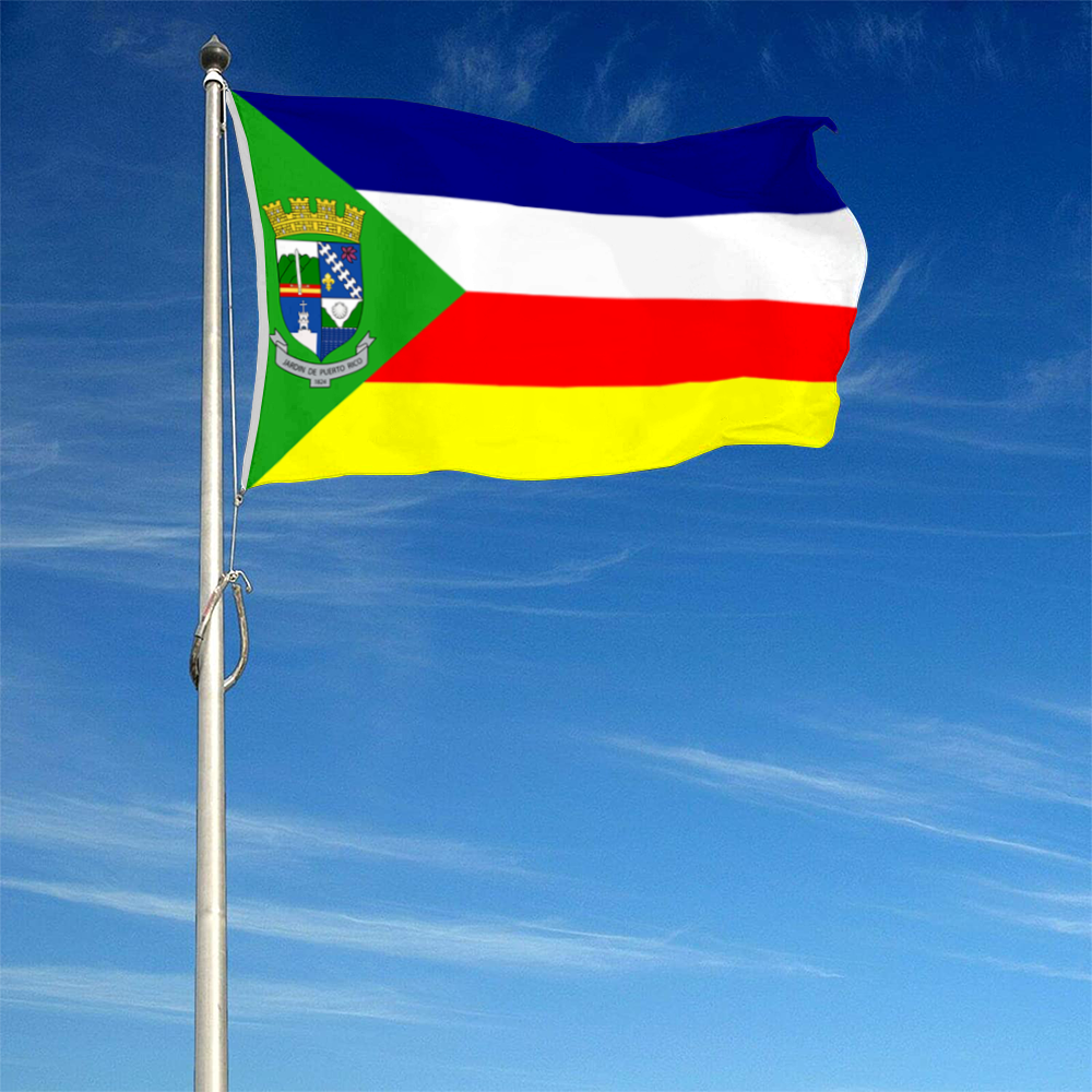 Fyon Bandera de Aibonito, Puerto Rico flag banner