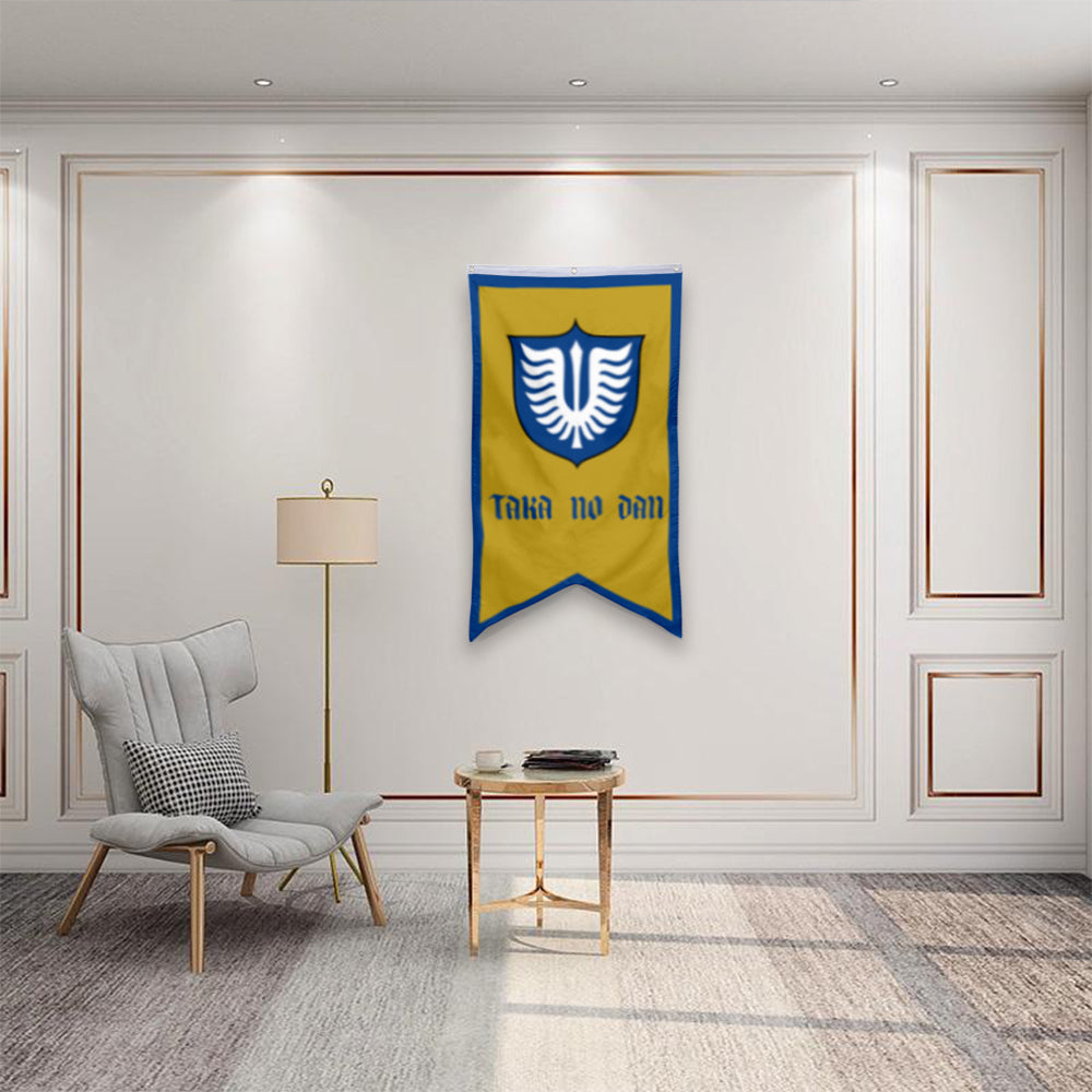 Fyon Band of the Hawk Flag Taka no Dan Flag Indoor and outdoor banner 30x50inch