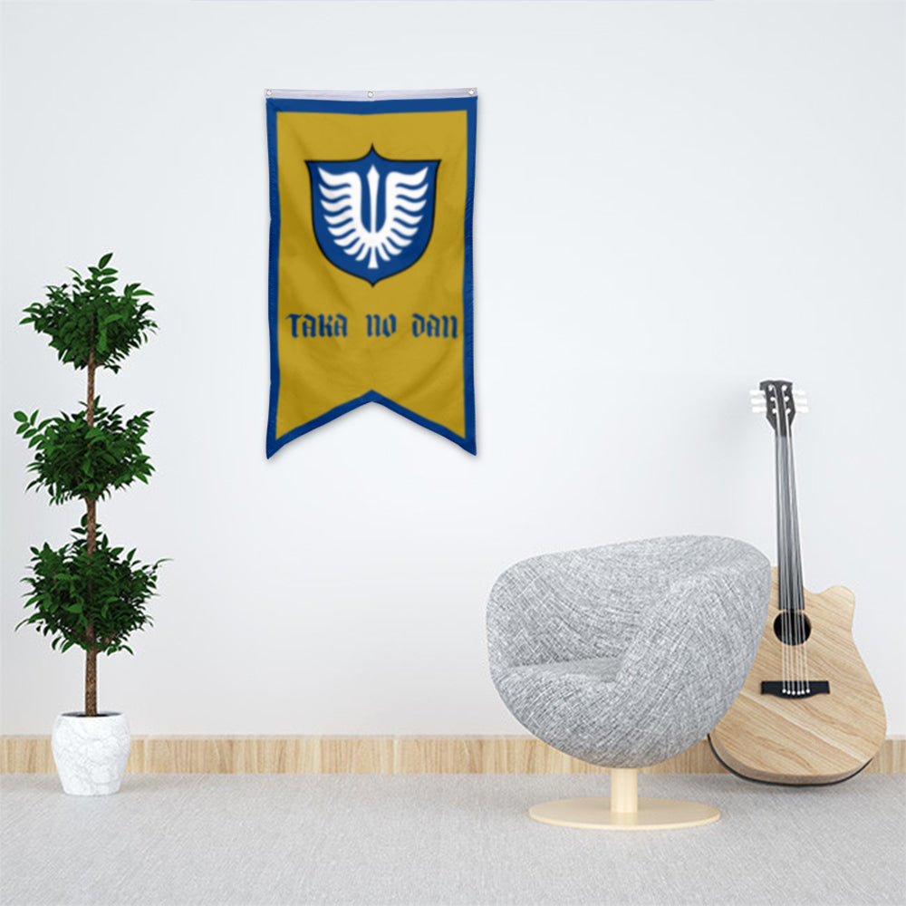 Fyon Band of the Hawk Flag Taka no Dan Flag Indoor and outdoor banner 30x50inch
