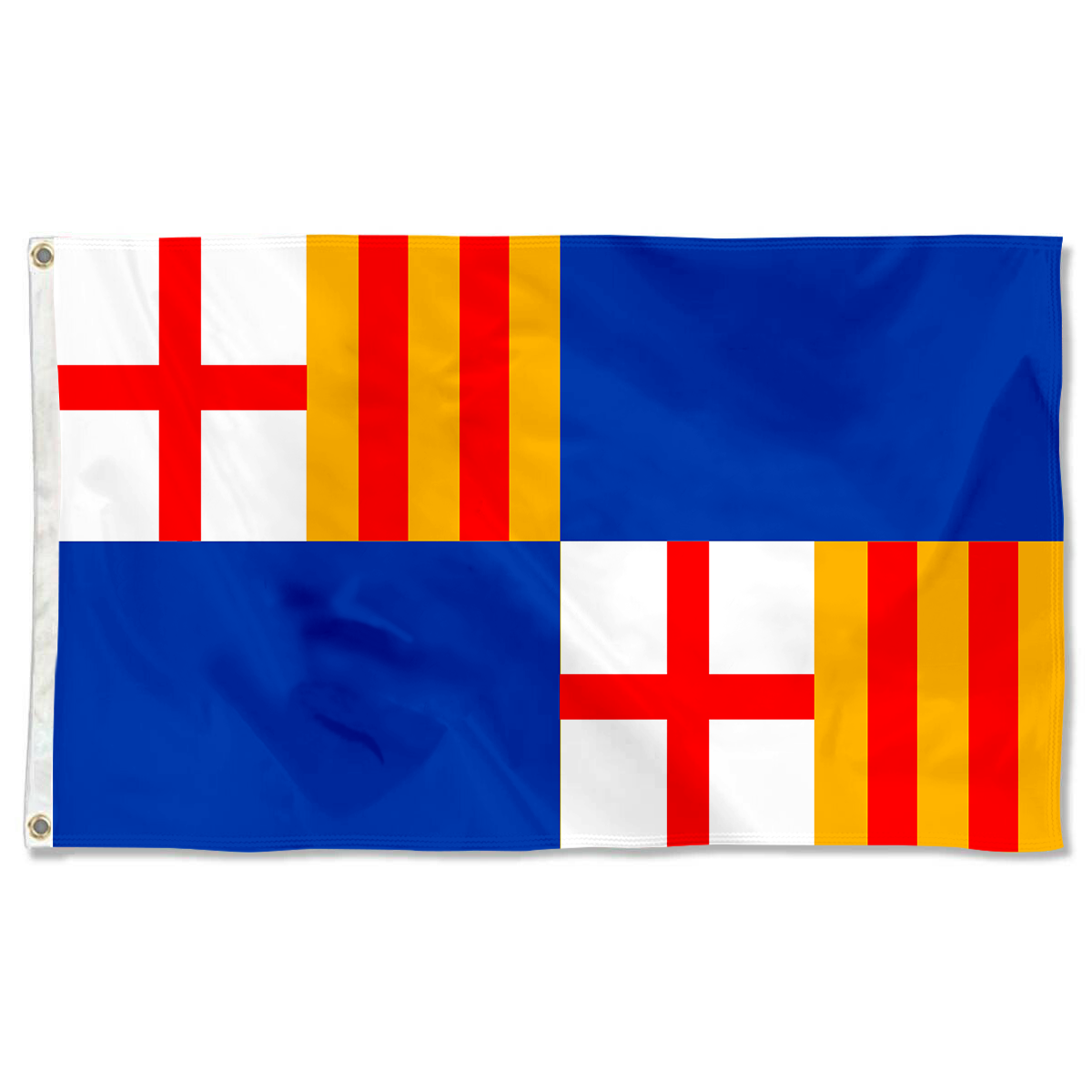 Fyon Barceloneta, Puerto Rico flag banner