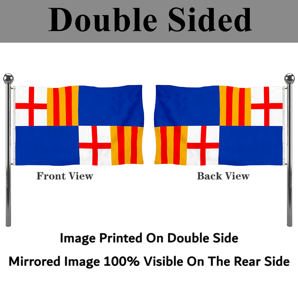 Fyon Barceloneta, Puerto Rico flag banner