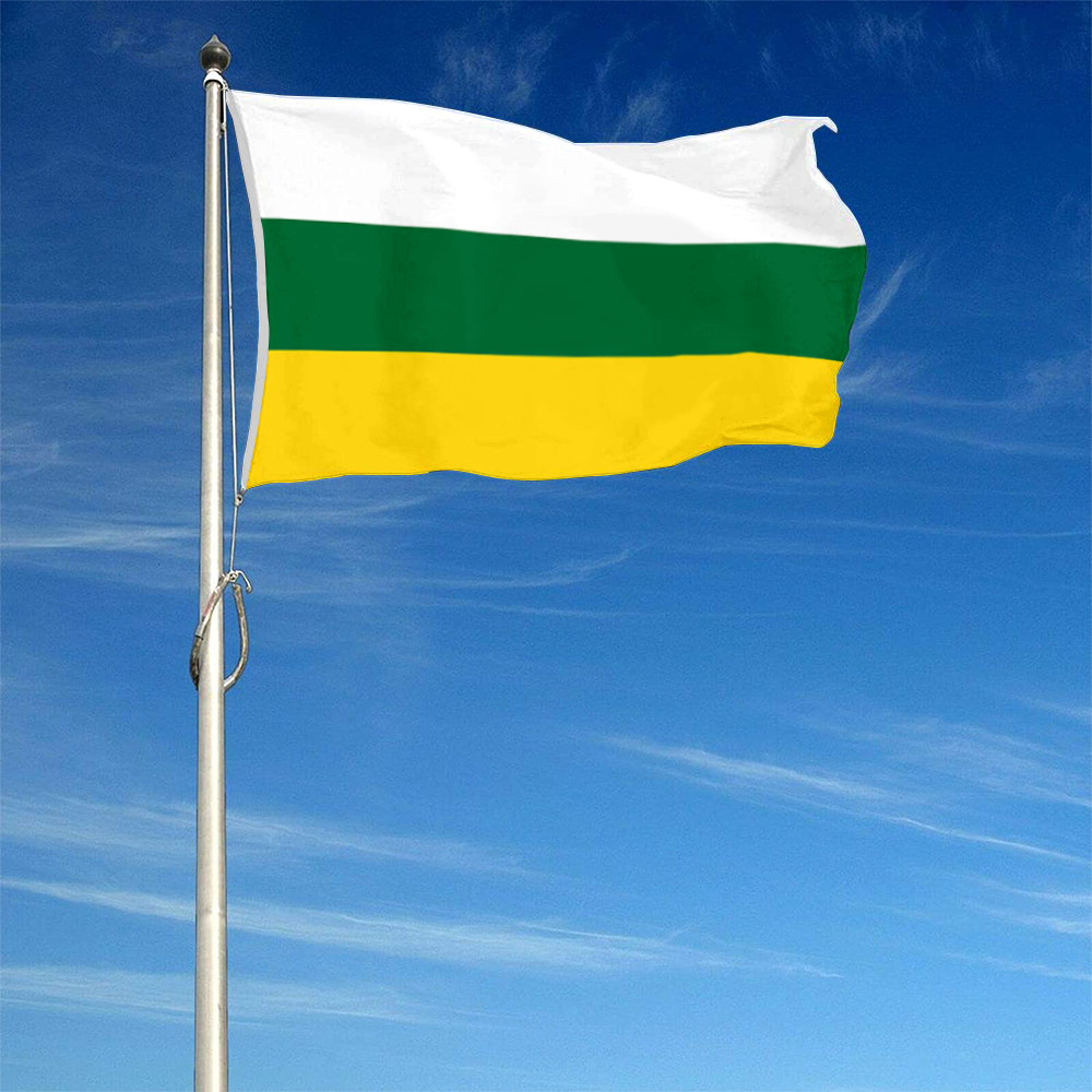 Fyon Barranquitas, Puerto Rico flag banner