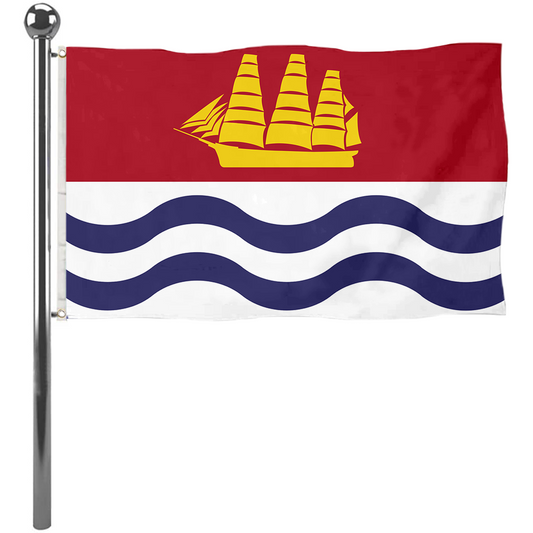 Fyon Bath, Maine flag  Banner