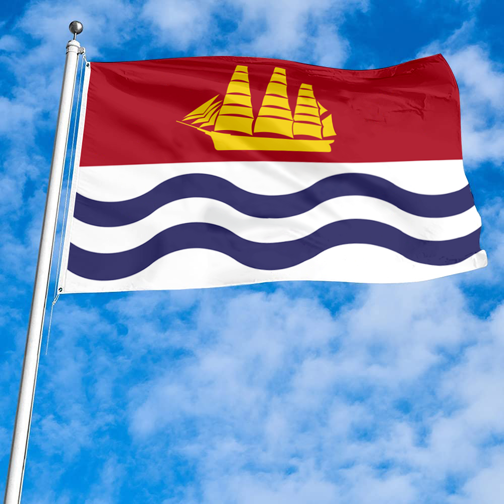 Fyon Bath, Maine flag Banner