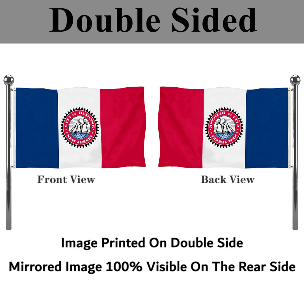 Fyon Bayonne, New Jersey flag Banner