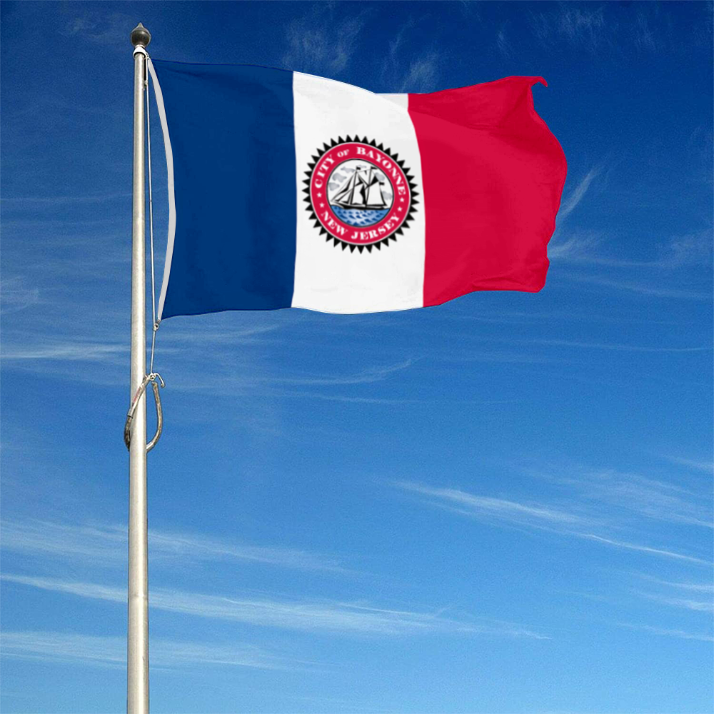 Fyon Bayonne, New Jersey flag Banner