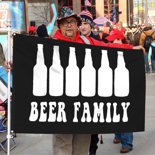 Fyon Beer Family Beer Flag Indoor and Outdoor Banner