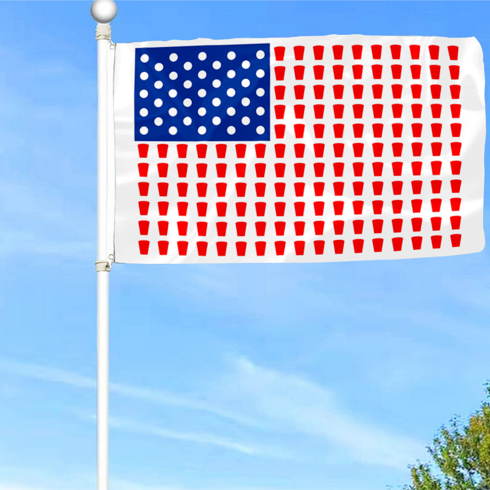 Fyon Beer Pong Beer Flag Indoor and outdoor banner