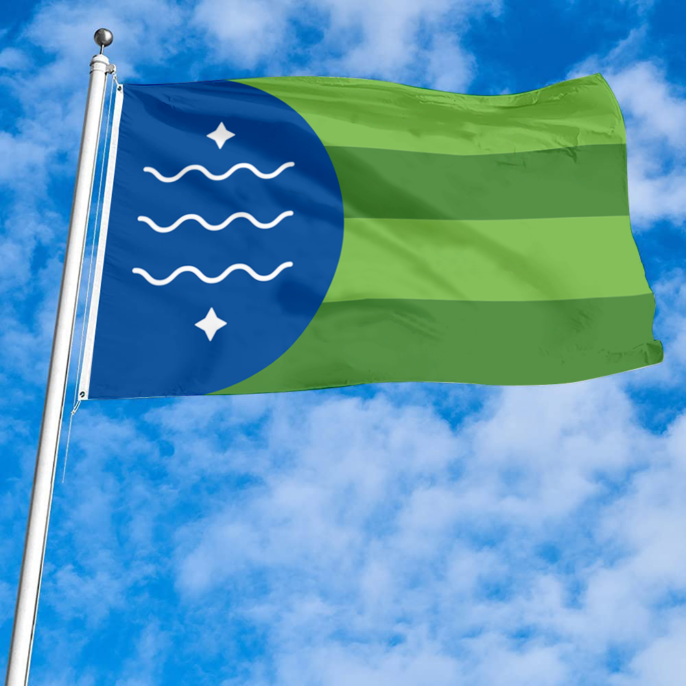 Fyon Bellingham, Washington flag banner