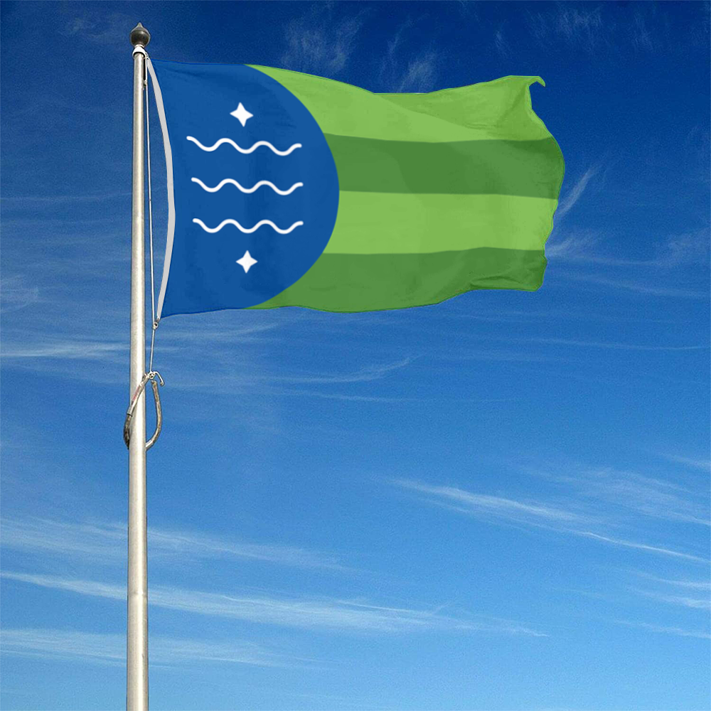Fyon Bellingham, Washington flag banner