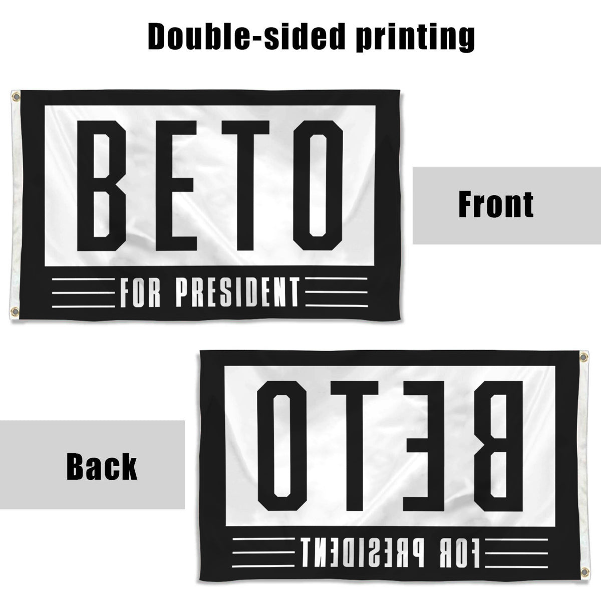 Fyon Beto O'Rourke Flag Banner