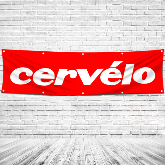 Fyon Bicycles Garage Shop Decor Banner Works for Cervelo Flag 2x8 Feet