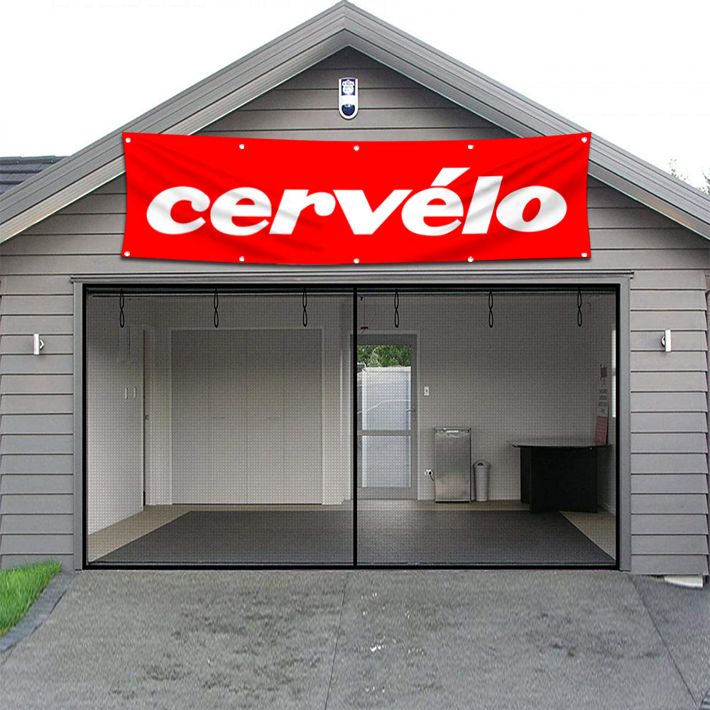 Fyon Bicycles Garage Shop Decor Banner Works for Cervelo Flag 2x8 Feet