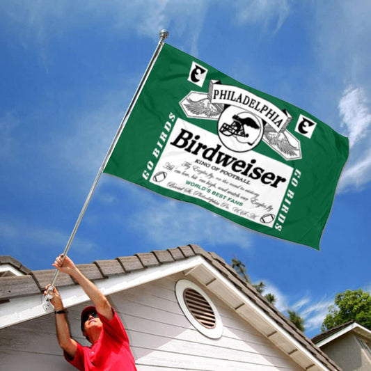 Fyon Birdweiser King of football Flag Indoor and outdoor banner