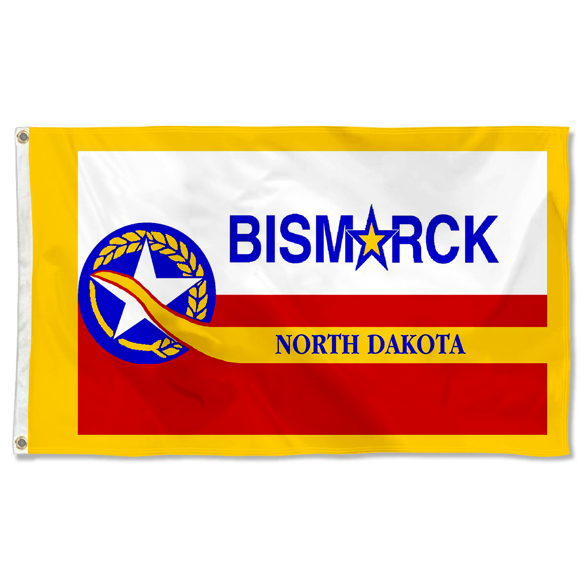 Fyon Bismarck, North Dakota flag Banner