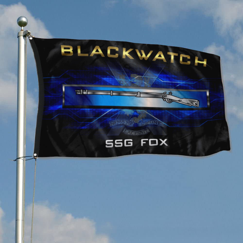 Fyon Blackwatch SSG FOX Flag Indoor and outdoor banner
