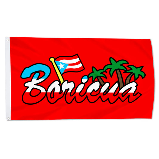 Boricua, Puerto Rico Flag Banner