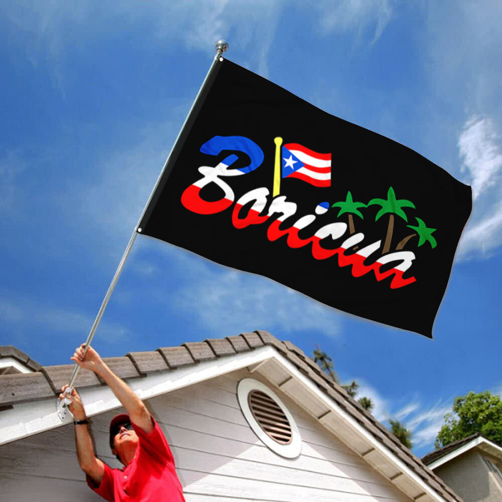 Boricua, Puerto Rico Flag Banner