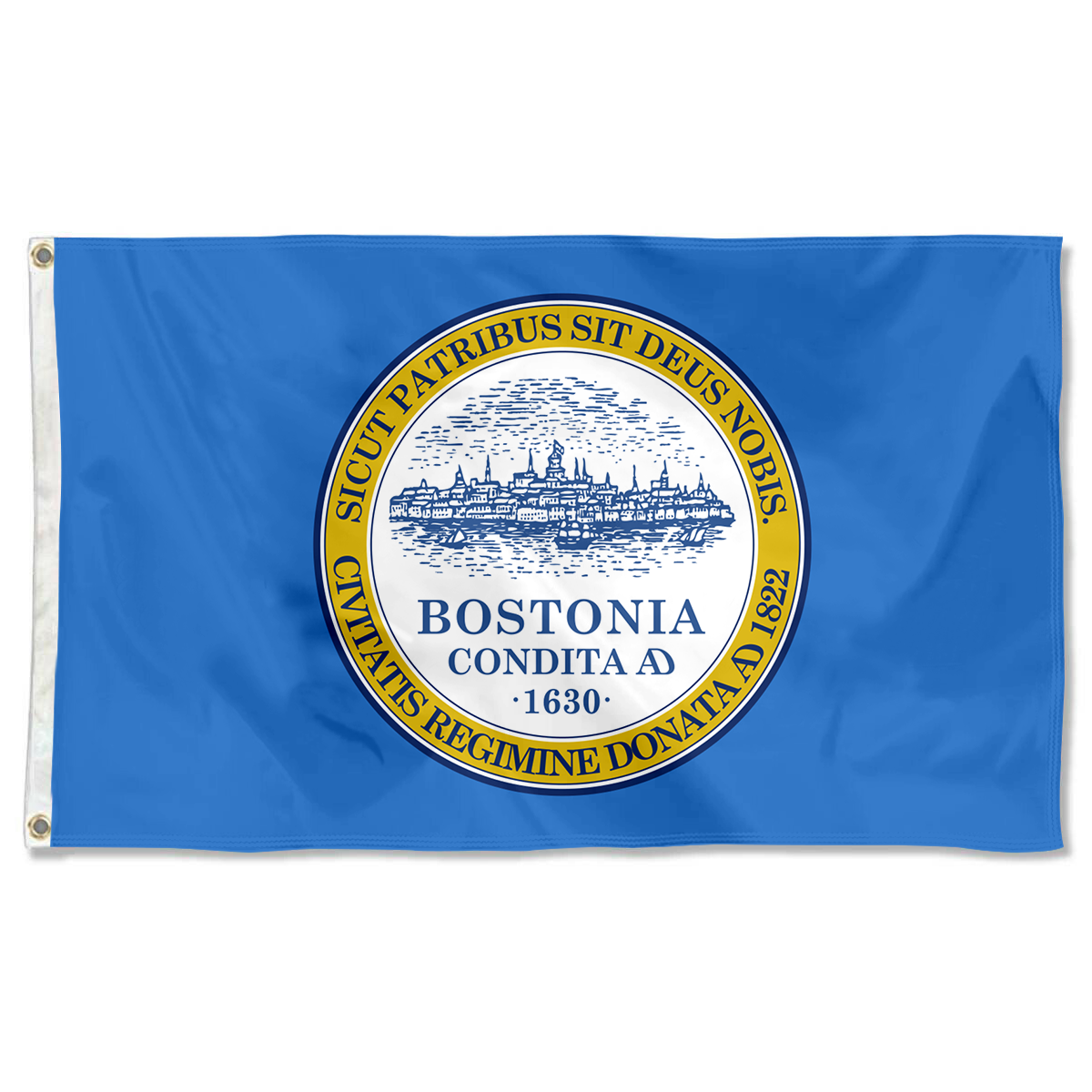 Fyon Boston, Massachusetts flag Banner