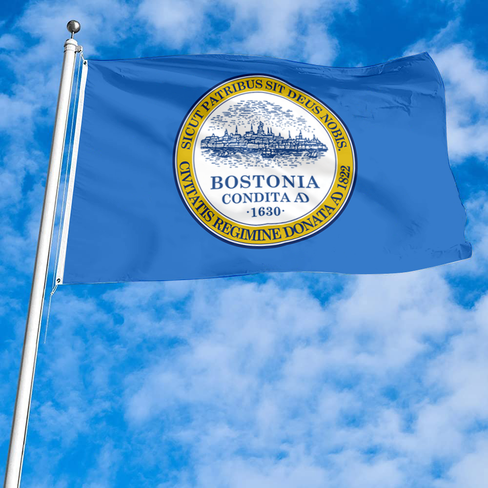 Fyon Boston, Massachusetts flag Banner