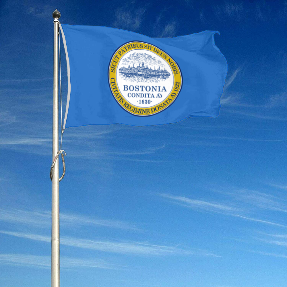 Fyon Boston, Massachusetts flag Banner