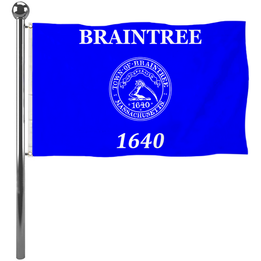 Fyon Braintree, Massachusetts flag Banner