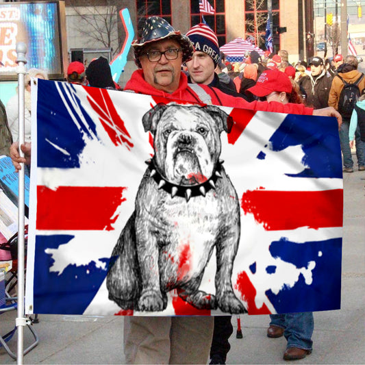 Fyon British Bulldog UK Flag 41406  Indoor and outdoor banner