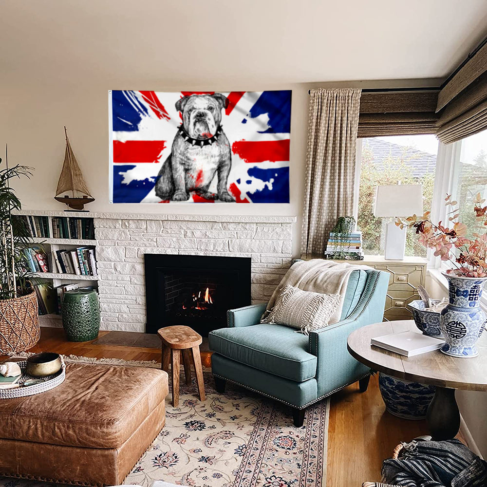 Fyon British Bulldog UK Flag 41406 Indoor and outdoor banner