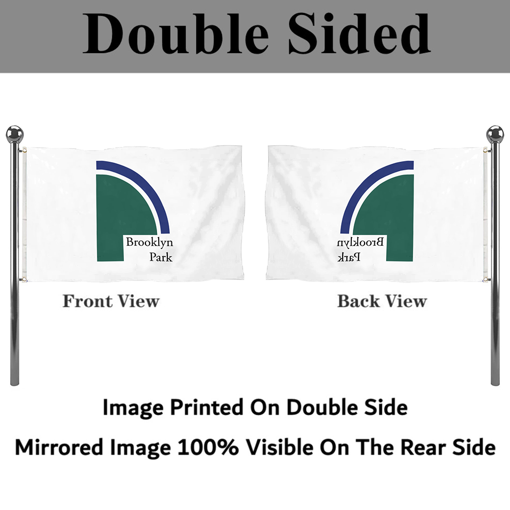 Fyon Brooklyn Park, Minnesota flag Banner