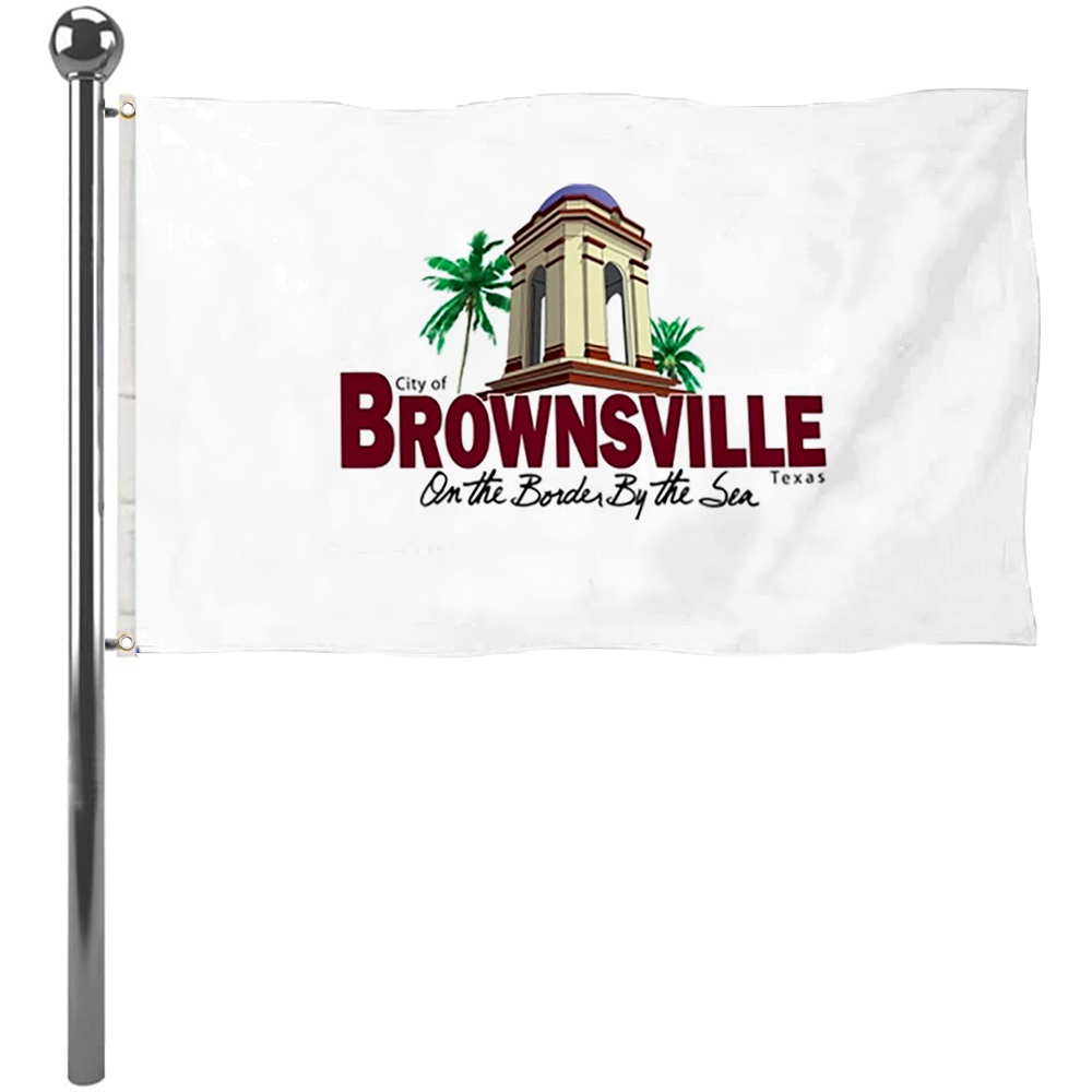 Fyon Brownsville, Texas flag Banner