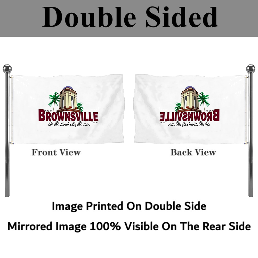 Fyon Brownsville, Texas flag Banner