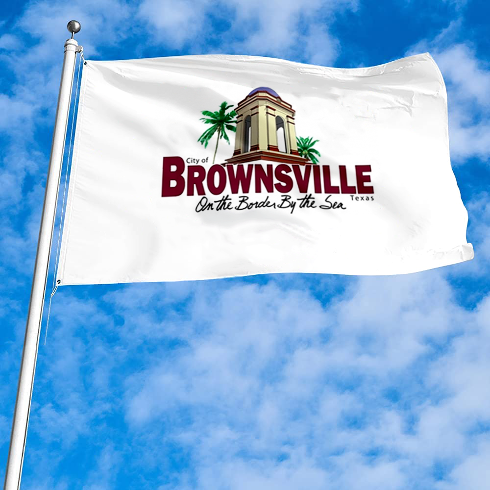 Fyon Brownsville, Texas flag Banner