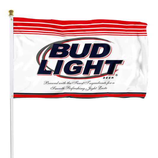 Fyon Bud Light Beer Flag Banner