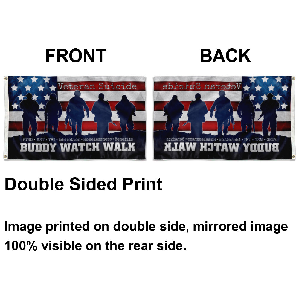 Fyon Buddy Watch Walk Flag Indoor and outdoor banner