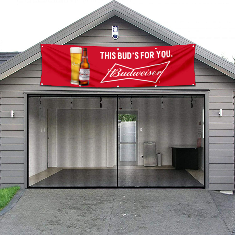 Fyon Budwiser This Buds For You Flag Banner 2x8 Feet