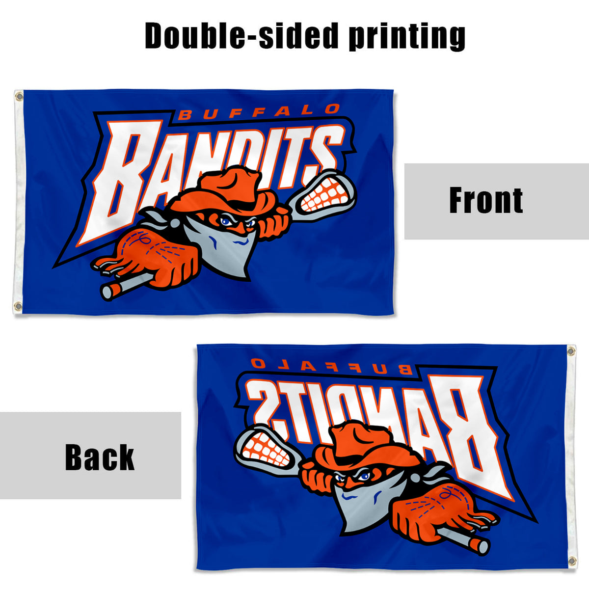 Fyon Buffalo Bandits Flag Banner