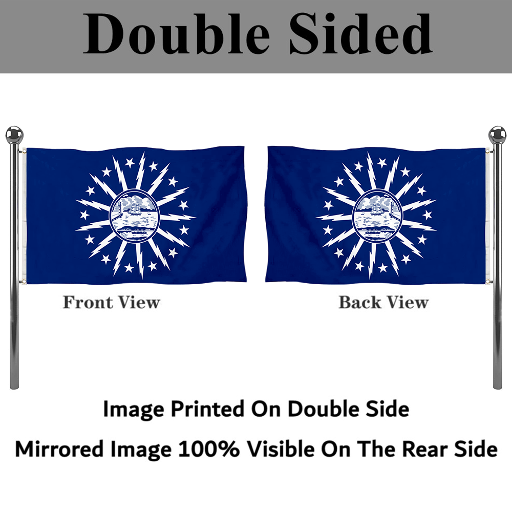 Fyon Buffalo, New York flag banner