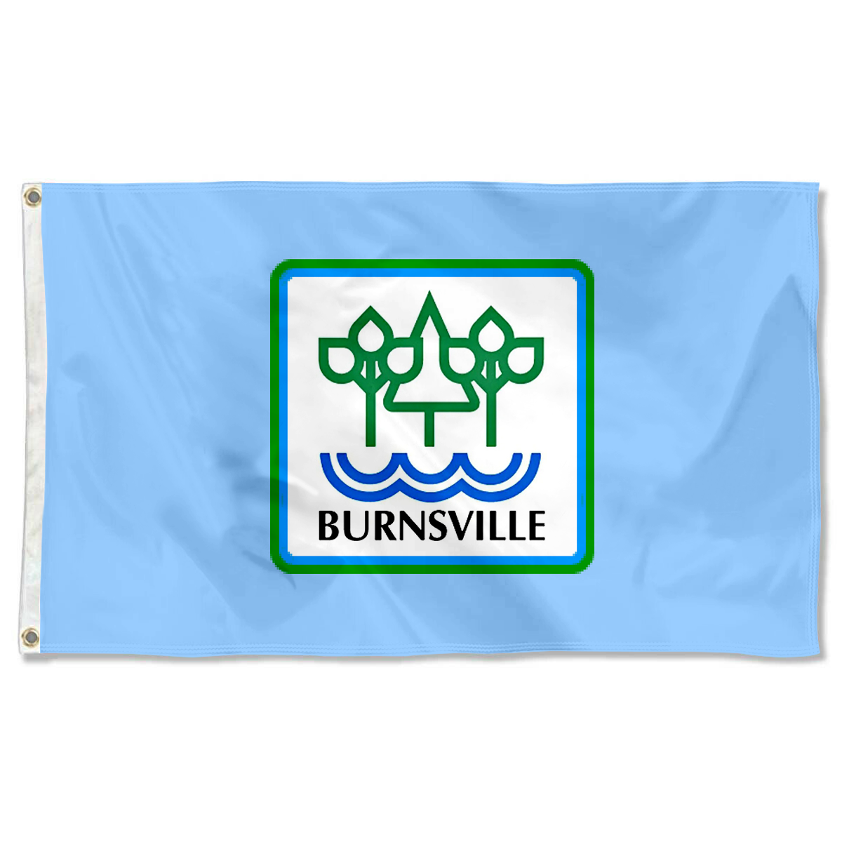Fyon Burnsville, Minnesota flag Banner