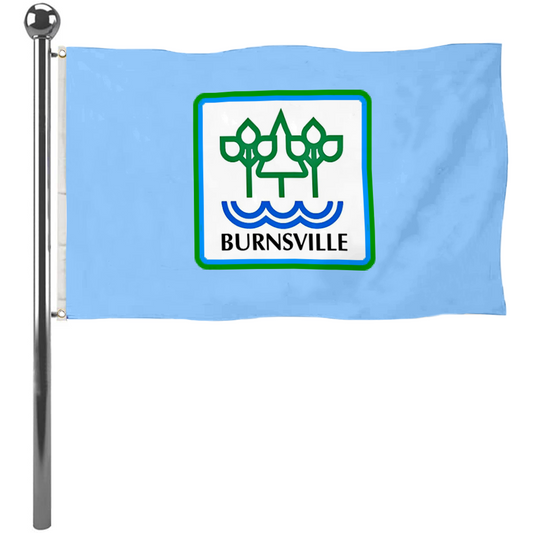 Fyon Burnsville, Minnesota flag Banner