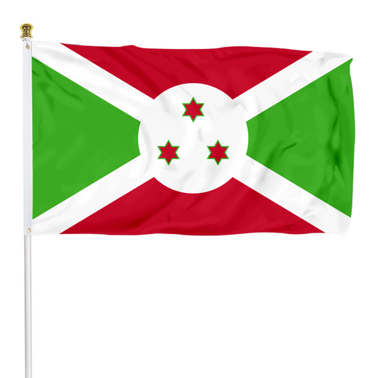 Fyon Burundi Flag Indoor and outdoor banner
