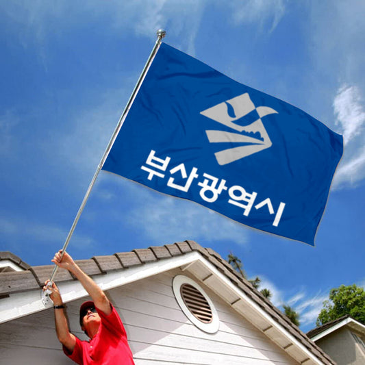 Fyon Busan Metropolitan City Flag Banner