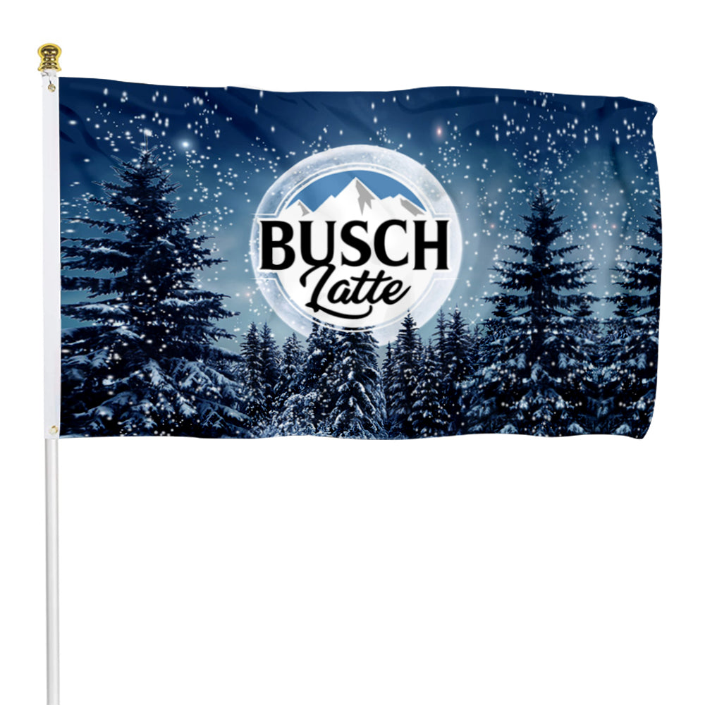 Fyon Busch Latte Flag Banner