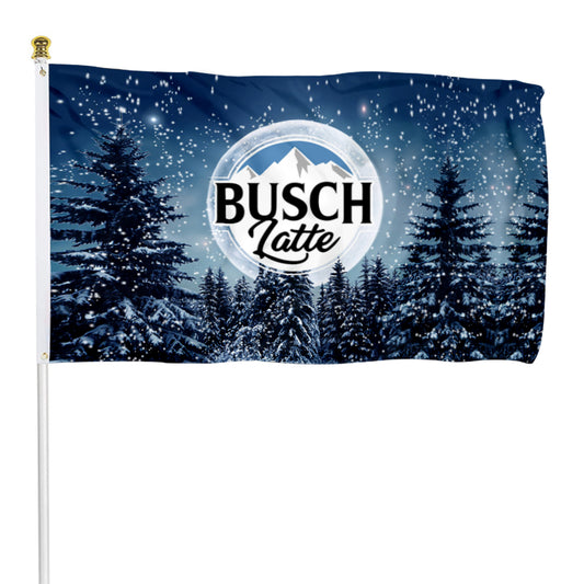 Fyon Busch Latte Flag Banner