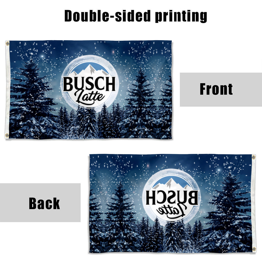 Fyon Busch Latte Flag Banner