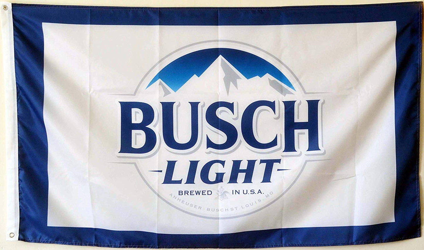 Fyon Busch Light Bud Beer Flag Banner Man Cave