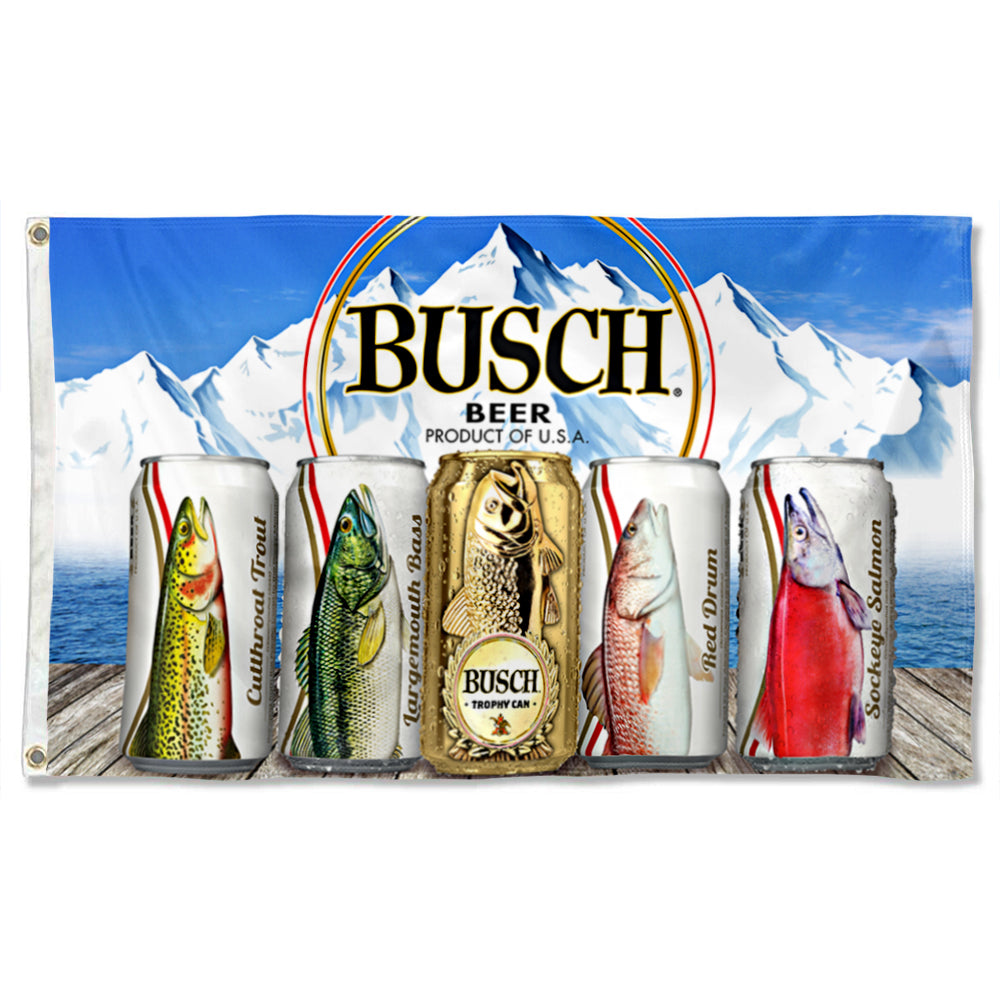Fyon Busch beer light beer Flag Banner