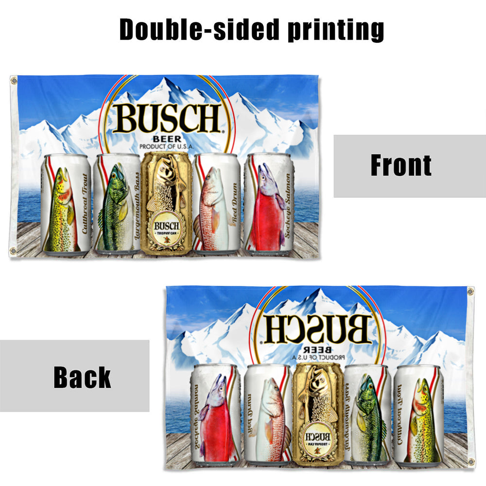 Fyon Busch beer light beer Flag Banner