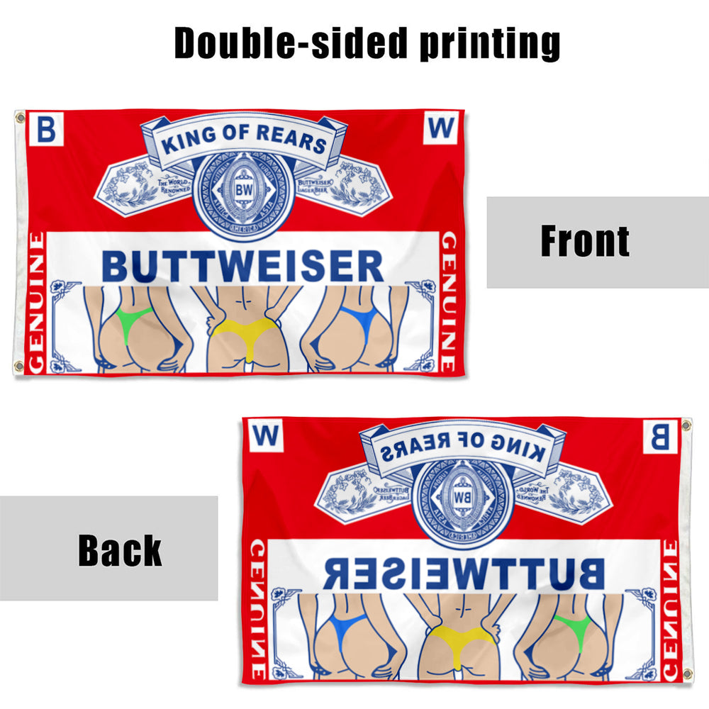 Fyon Buttweiser Flag Banner