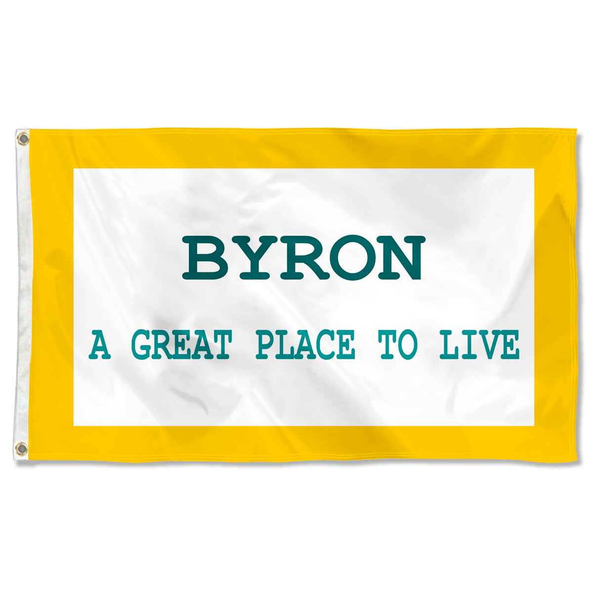 Fyon Byron, Wyoming flag Banner